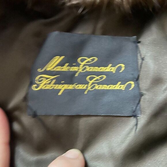 Vintage Beautiful Full Length Mahogany Mink Fur Coat Jacket Medium - Picture 7 of 13